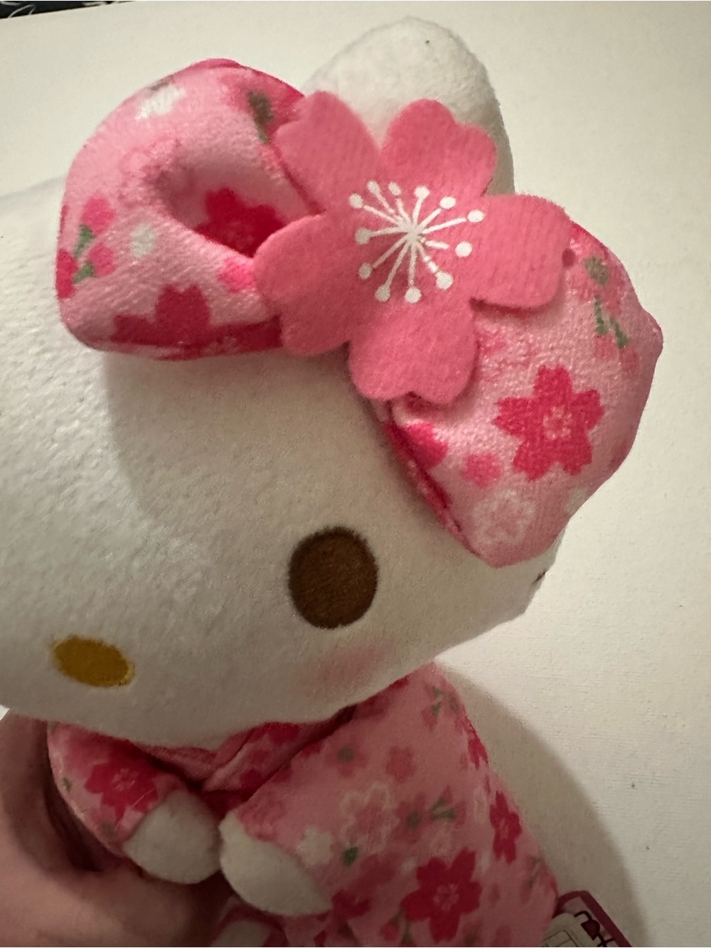 Sanrio Hello Kitty Hello Kitty Plush Toy (Sakura Kimono) From Japan NWT - Picture 6 of 13